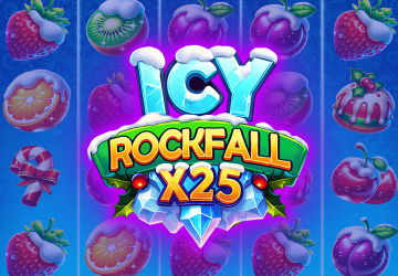 Игра Icy Rockfall X25 в 1Win казино